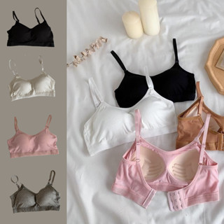 เสื้อชั้นในผู้หญิงรุ่น B-061 สปอร์ตบรา ชั้นในดันทรง ผ้าฝ้ายน…