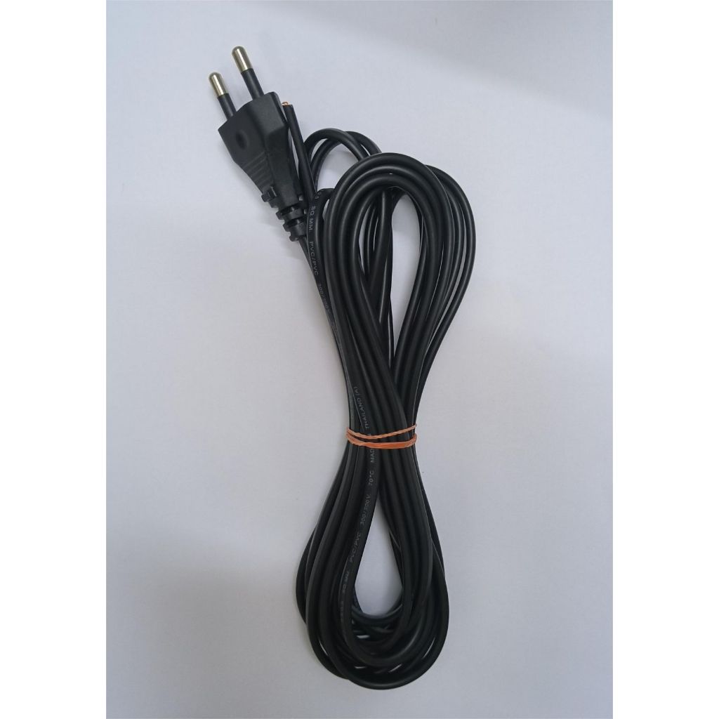 สายไฟ vkf ขนาด2x0.5 2M 3M 5M 10M รับได้1000W สีขาว สีดำ