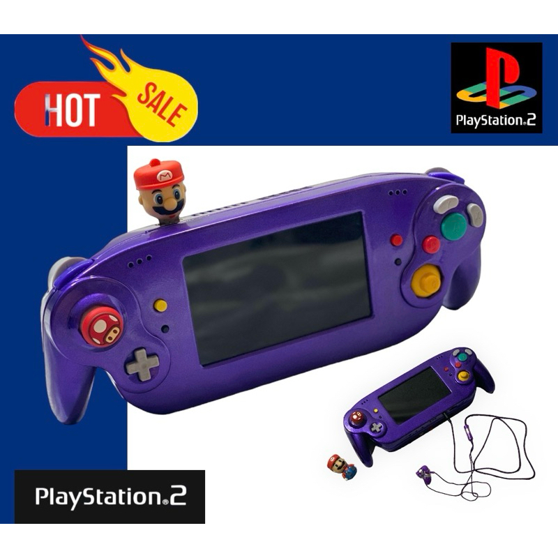 ps2 พกพา ทำจากบอร์ด ps2 แท้ modifyให้เป็นเครื่องps2พกพา ฝีมือคนไทย งานเนี๊ยบมาก เปลี่ยนเกมส์เข้า-ออก