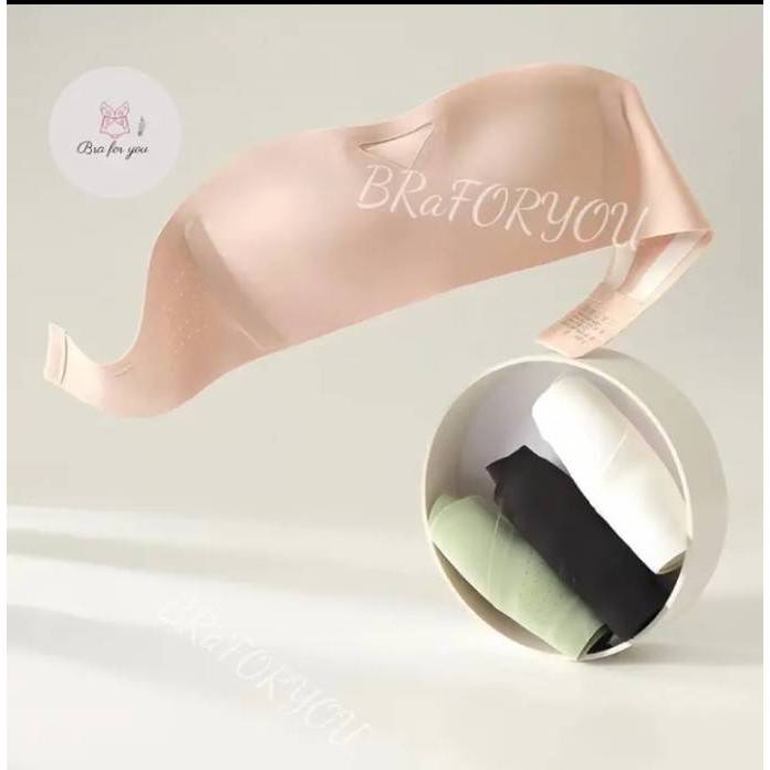 Bra Foryou บราเกาะอก ตะข่ายสามเหลี่ยม ไร้รอยต่อ กระชับระบายอากาศ (333) เสื้อผ้าผู้หญิง - รูปที่ 6