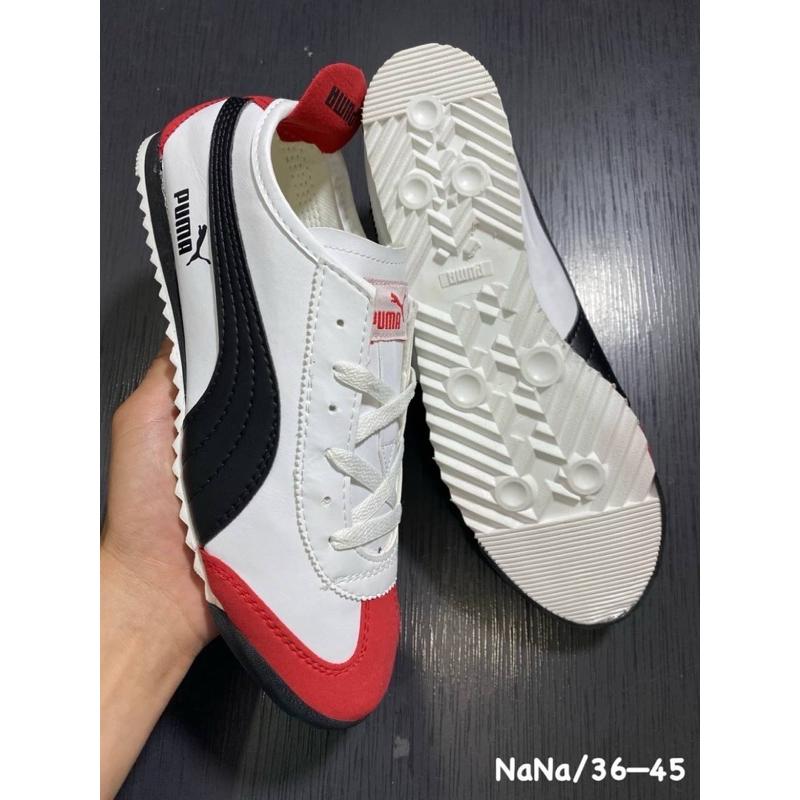 รองเท้าผ้าใบพู💥ม่า (หนัง)💯รับ ประกันสินค้าตรงปก 100% รองเท้าผ้าใบ ผู้หญิงผู้ชาย