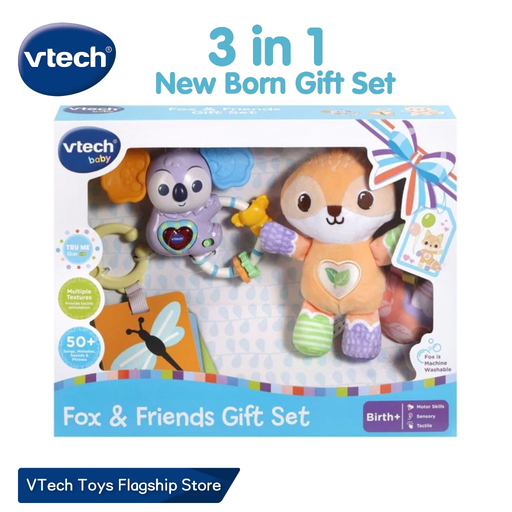 VTECH FOX & FRIENDS GIFT SET Newborn gift set [80-516303] ชุดของขวัญสำหรับเด็กแรกเกิด