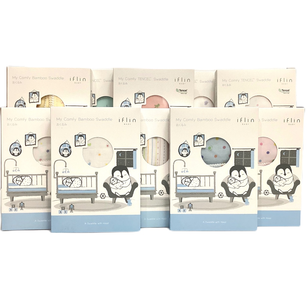 IFLIN BABY™️ ผ้าห่อตัวเด็กใยไผ่