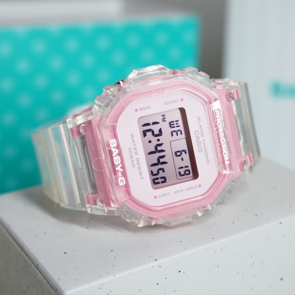 Casio Baby-G นาฬิกาข้อมือผู้หญิง สายเรซิน รุ่น BGD-565SJ(BGD-565SJ-9,BGD-565SJ-7,BGD-565SJ-2)