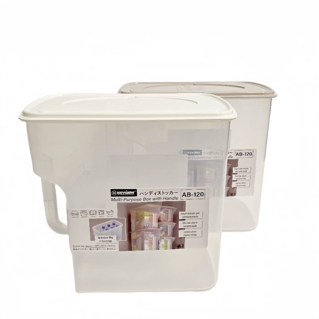 Keyway กล่องเก็บของ กล่องพลาสติก รุ่น AB-60 (6L) , AB-120 (11L)