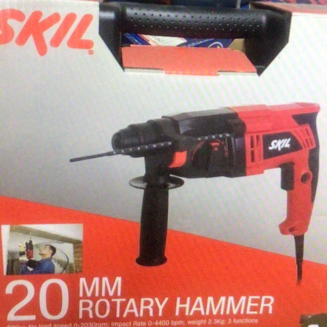 SKIL ของแท้ สว่านโรตารี่ 3ระบบ 20mm SKIL 1716 rotary hammerq by BOSCH ของแท้