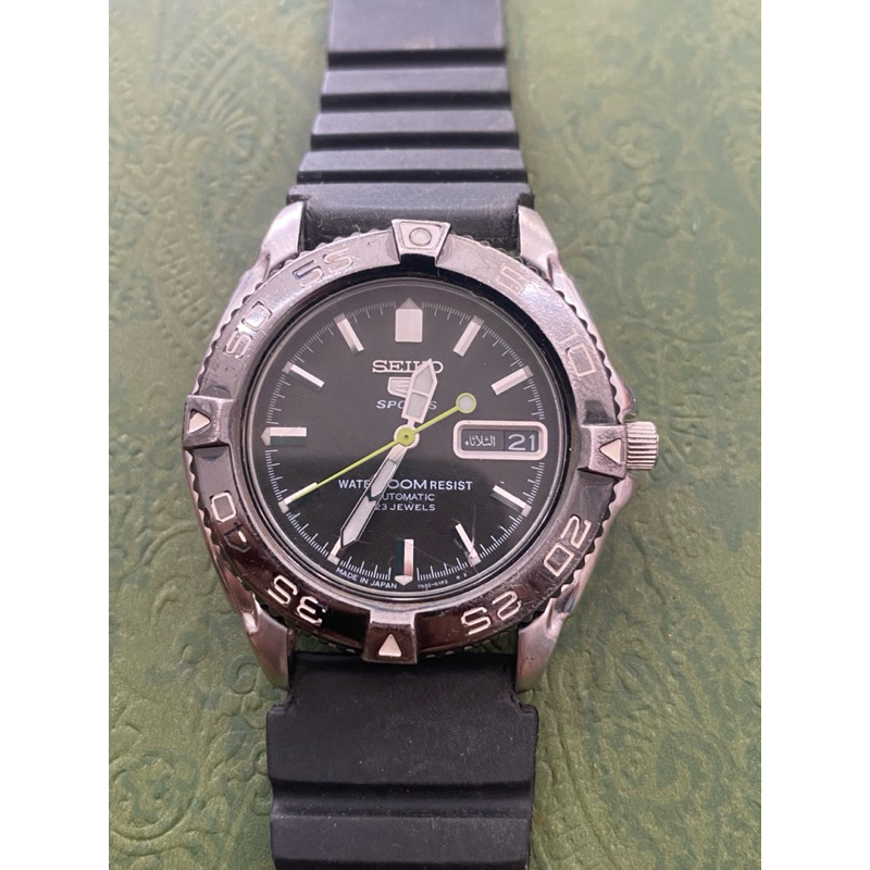 Seiko 5 7s36-00Y0 AUTOMATIC100m. MADE JAPAN แท้