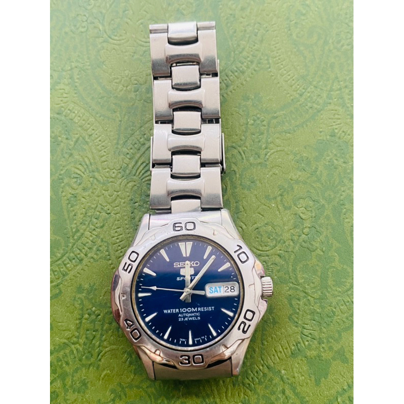 Seiko 5 7s36-00A0 AUTOMATIC Sports 100m.23j.japan
