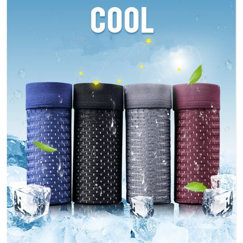 กางเกงในระบายอากาศ กางเกงในบ็อกเซอร์ชาย เกรดพรีเมี่ยม ใส่สบาย ผ้านิ่มมาก ยืดหยุ่นเป็นพิเศษ（8824）