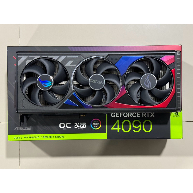 RTX4090 24GB ASUS ROG STRIX มือสอง ประกันศูนย์ไทย