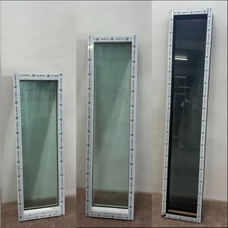 หน้าต่างช่องแสงบานตาย 120 x 40, 150 x 40, 200 x 40 อลูมิเนียม สำเร็จรูป