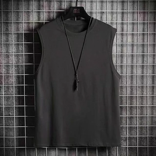 พร้อมส่งเสื้อยืดแขนกุด เสื้อยืดลำลองเหมาะใส่ออกกำลังกาย แฟชั่นฤดูร้อง สำหรับชายและหญิง