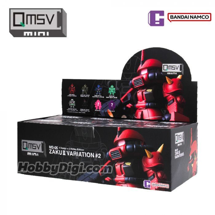 Bandai (สุ่ม 1 / จาก 8 แบบ) QMSV MINI Zaku II Variation #2 6974913232589 (Figure)