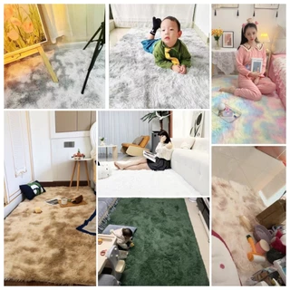 พรม พรมปูพื้นห้องนอน ขนนิ่ม พรมนุ่ม 200x300cm 160/230 พรมขนนุ่ม พรมห้องนอน ตกแต่งสวย ผ้าปูพื้นพรมก พรหมปูพื้น พรมใหญ่