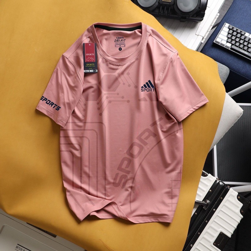 พร้อมส่ง! เสื้อกีฬาสปอร์ตคอกลม SPORTS เสื้อบอล มีครบไซส์ผ้านิ่มใส่สบายใส่ออกกำลังกาย ระบายความร้อนได้ดี