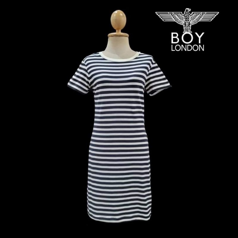 Vintage Boy London Striped T-shirt Dress