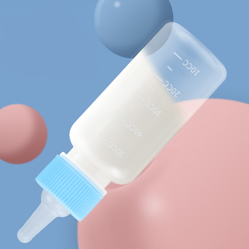 ขวดนมสัตว์เลี้ยง จุกนมนุ่ม ใช้ป้อนลูกสุนัขแรกเกิดและ ลูกแมว ขนาดเล็ก 60 มล - รูปที่ 4