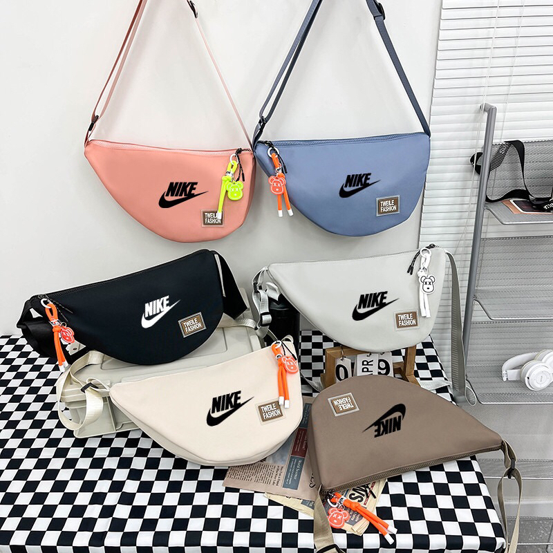 พร้อมส่ง! ส่งจากกรุงเทพฯ กระเป๋าสะพายข้างผู้ชายและผู้หญิงมี 6 สี