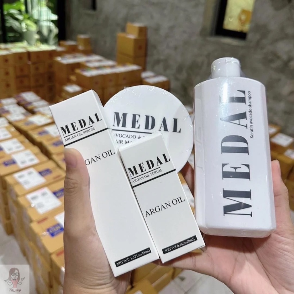 MEDAL มาส์ก แชมพู เซรั่ม argan oil บำรุงผม อะโวคาโด เคราตินฝรั่งเศส ของแท้ 100%