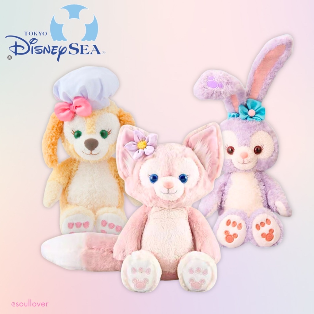 • พร้อมส่ง • ตุ๊กตา Disney Friend of Duffy TOKYO Disney SEA JAPAN(Cookie Ann,Stella Lou and Linabell