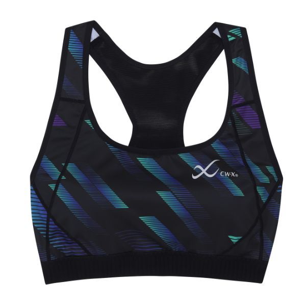 CW-X Sports Bra บราออกกำลังกาย แบบสวมหัว รุ่น IC4183 สี BU