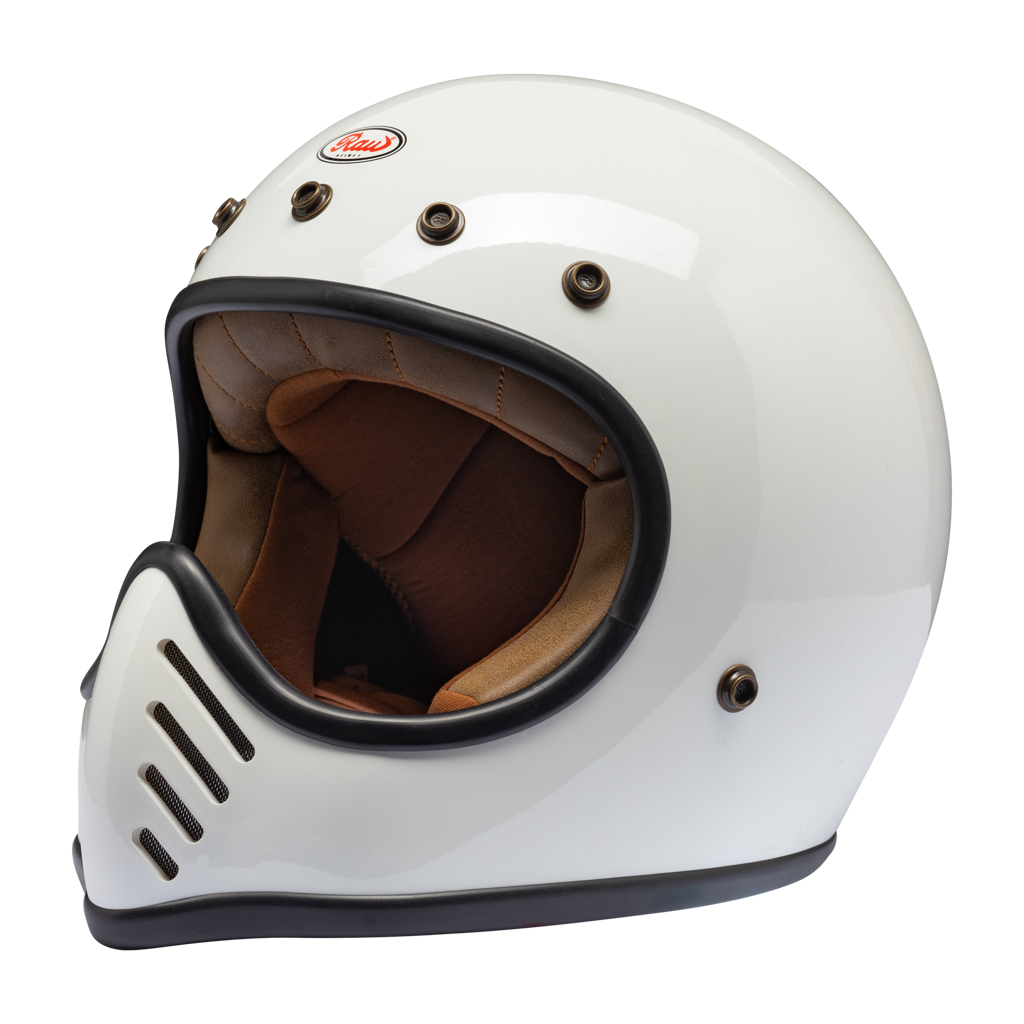 RAW VINTAGE HELMET | WHITE / BLACK