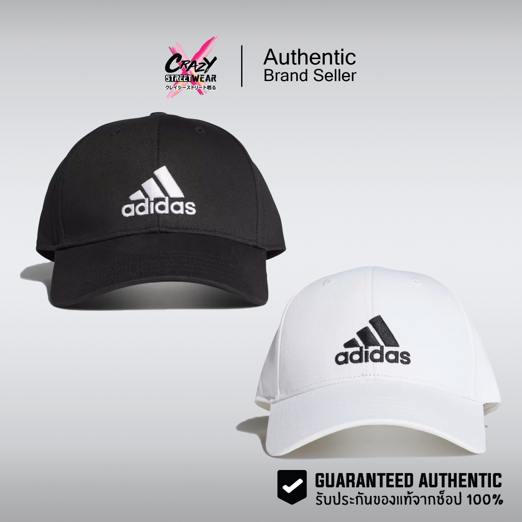 หมวก Adidas baseball Cap (FK0891 / FK0890) สินค้าลิขสิทธิ์แท้ Adidas หมวก หมวกแก๊ป หมวกเบสบอล