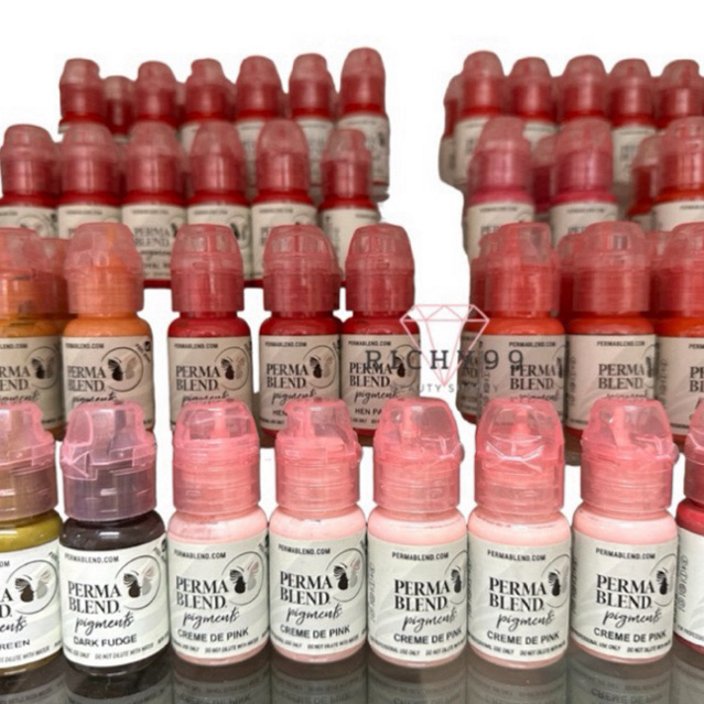 สี Perma Blend สีสักคิ้วอเมริกาคุณภาพ สีสวยติดดี