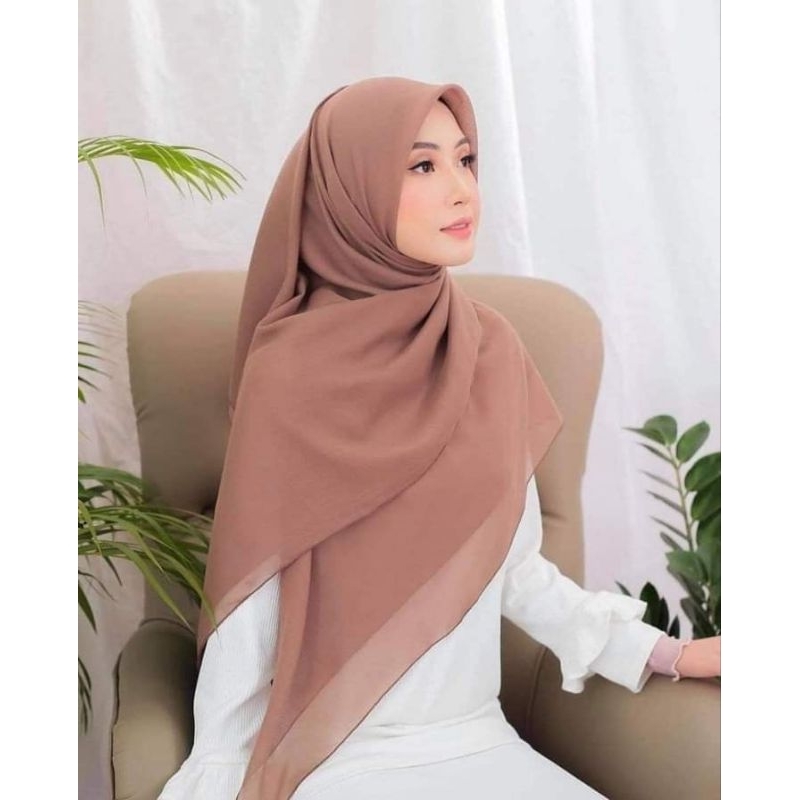 ฮิญาบ BAWAL HIDAYU บาวาสี่เหลี่ยม (หลาสาม)