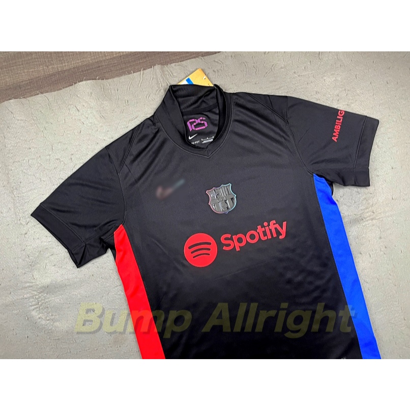 เสื้อฟุตบอล 2024 : บาเซโรน่า เยือน Barcelona Away 2024 สินค้าส่งจากไทย