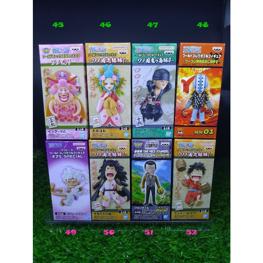 (Lot 1 55แบบ) วันพีช WCF ของแท้ ล๊อตญี่ปุ่น เซตที่1 WCF One Piece Banpresto