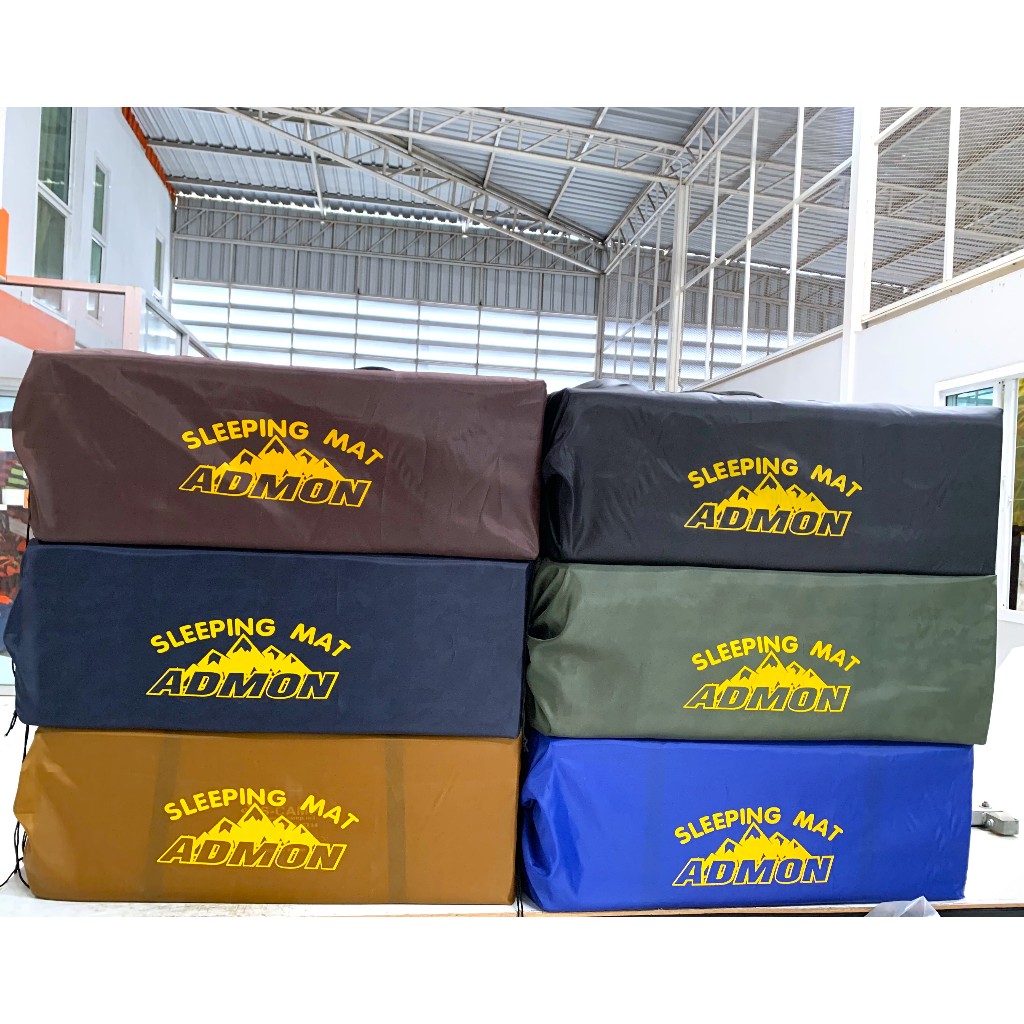 แผ่นปูรองนอนรุ่น เอ็ดมอล มีความหนา 10-35 มิล.มีกระเป๋าสำหรับเก็บ มีให้เลือกหลายสี ขนาดกว้าง 70ซม.xยาว 200 ซม.น้ำหนักเบา