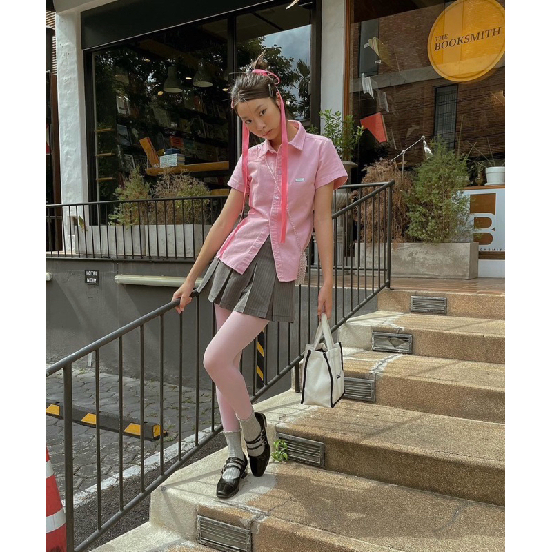 Mail Classic สีชมพู มีตำหนิป้ายหลุด (กดใช้โค๊ดลด20-30%ได้)