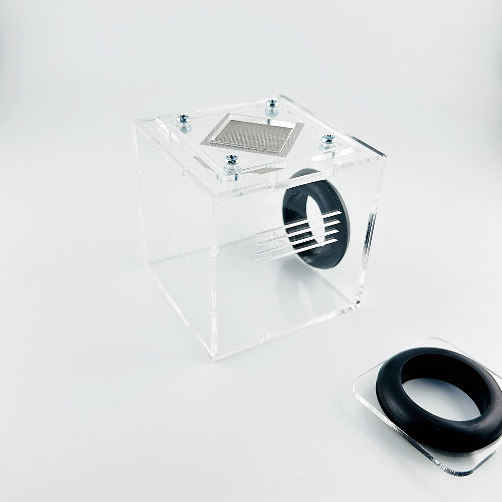 OW รังมดอะคริลิคสำเร็จรูป 70 x 70 mm สำหรับหลอดทดลอง 25 และ 30 mm - Donatic Ants - รูปที่ 3