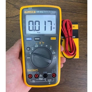 ใหม่+Fluke 15B Max Digital Multimeter ดิจิตอล มัลติมิเตอร์ ที่มืออาชีพให้การยอมรับ ในความเที่ยงตรง และทนทาน