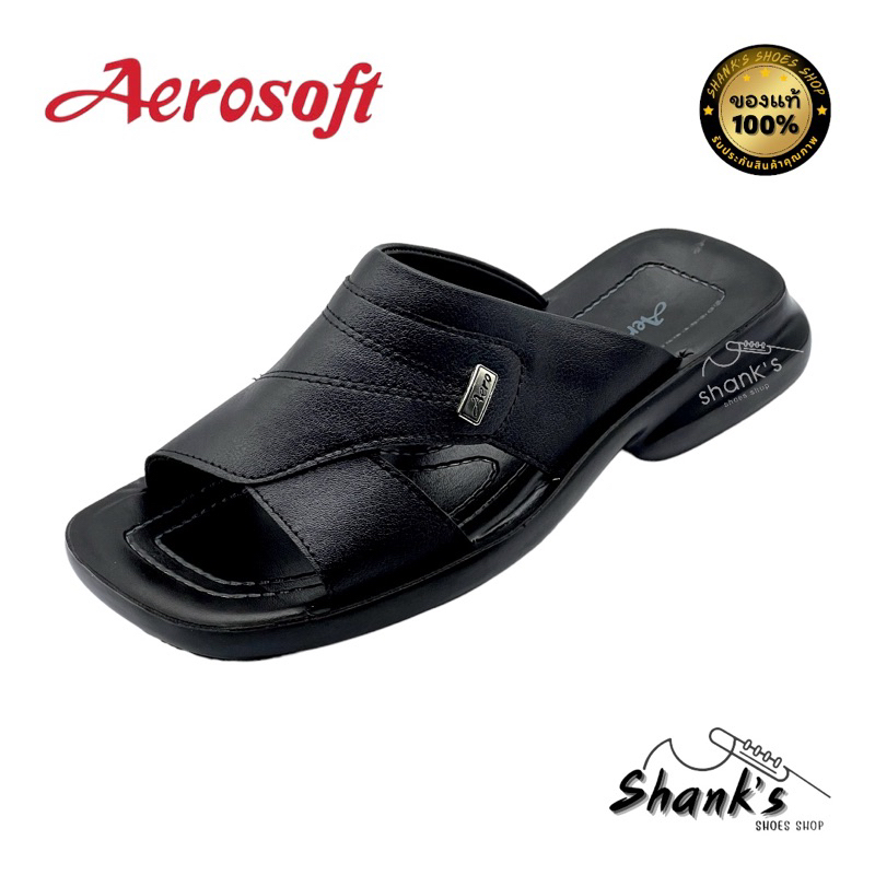 ของแท้ %ส่งไว Aerosoft 5913 แอโร่ซอฟ รองเท้าแตะลำลอง Size39-43