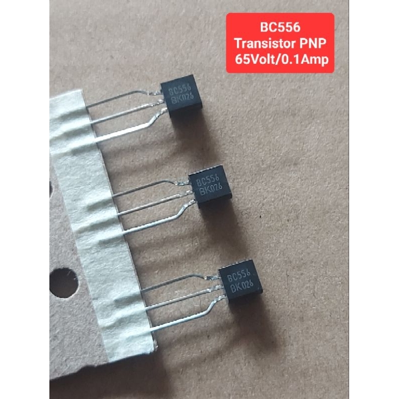 BC556 Transistor PNP 65Volt/0.1Amp