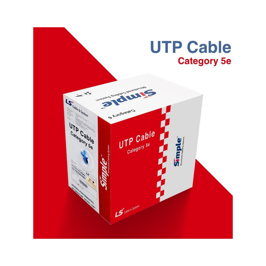 U/UTP CAT5e 4pairs 24AWG.Solid Copper, PVC,CMR