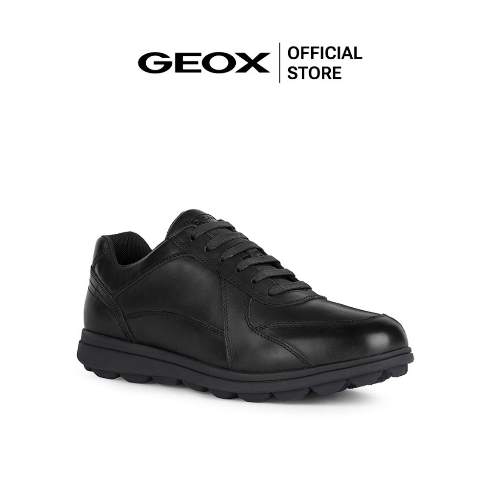 GEOX รองเท้าหนังผู้ชาย รุ่น U SPHERICA EC12 - BLACK (U45GRAC9999M_S4BKXX)