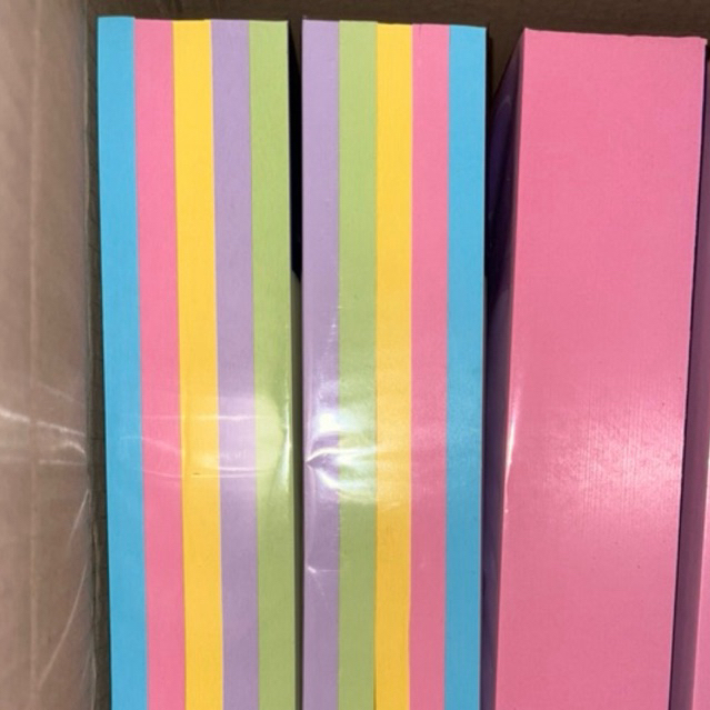 กระดาษถ่ายเอกสาร คละสี A4 80แกรม 500แผ่น