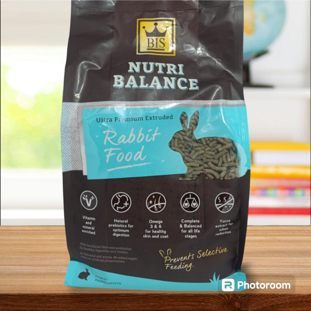 อาหารกระต่าย​Bis อาหารพรีเมี่ยม​ขนาด2kg.