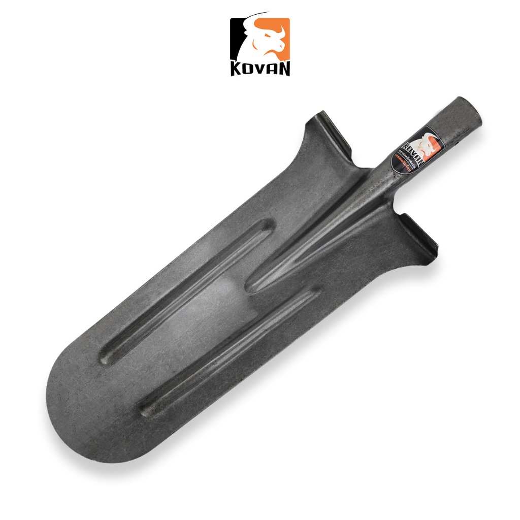 KOVAN พลั่วขุดดิน เสียมขุดดิน พร้อมด้าม พลั่วเหล็กแมงกานีส พลั่วต้นไม้ พลั่วจินดา เสียมเหล็กแหนบ