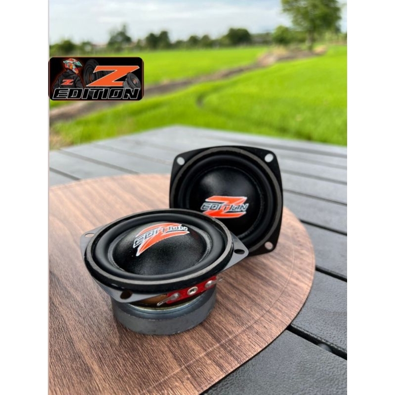ดอกลำโพงเสียงกลางแรงๆ ZEDITION 3"  นิ้ว 4 โอห์ม  8 โอห์ม #  ราคาต่อ1 คู่