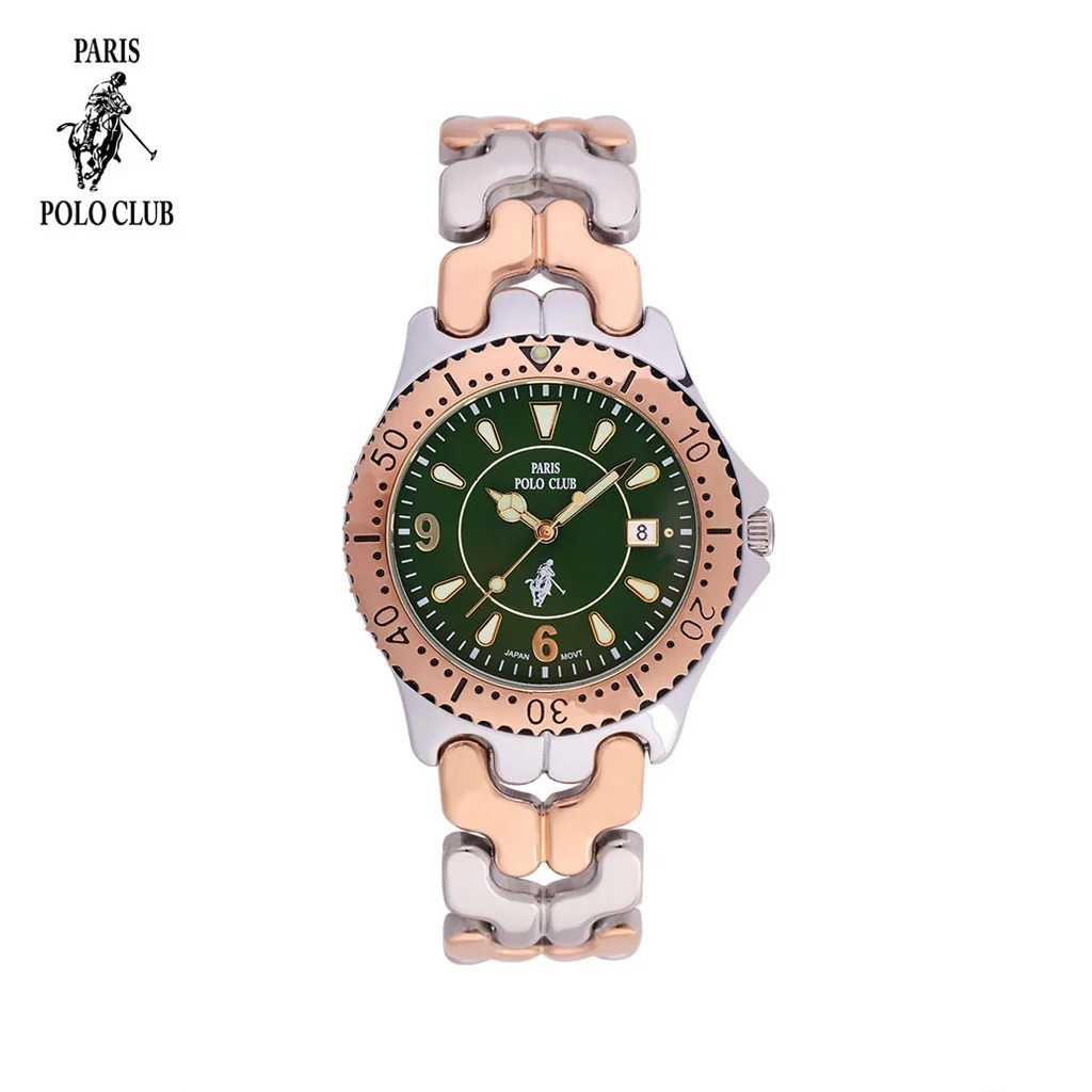 Paris Polo Club นาฬิกาข้อมือผู้หญิง สายสแตนเลส รุ่น PPC-DD05
