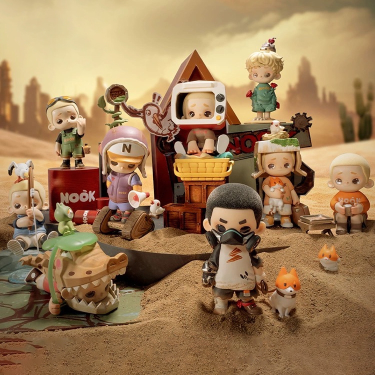 ❣️พร้อมส่ง/แบบเช็กการ์ด❣️ 52TOYS Nook Wasteland Park Series