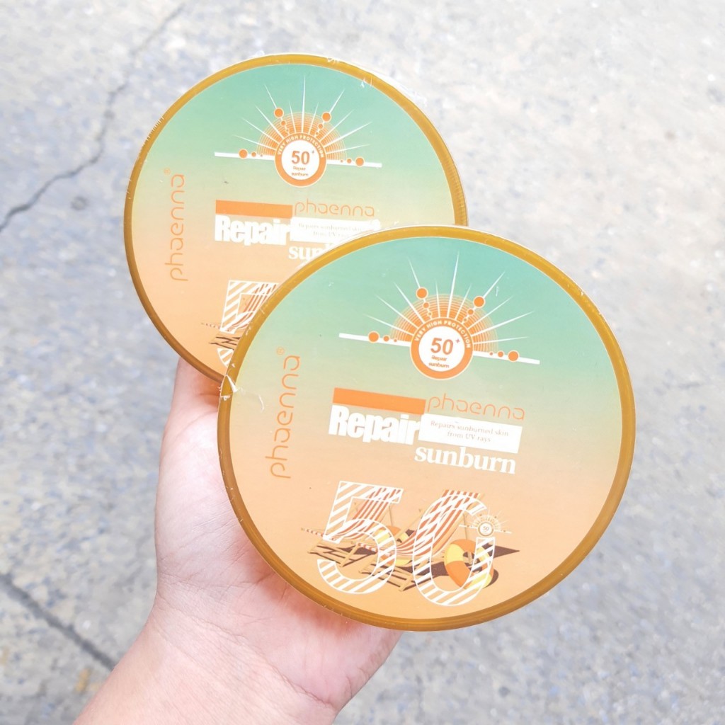 phaenna เจลกันแดด-อโล-ทับทิม บำรุงผิวนุ่ม ชุ่มชื่น 300g.