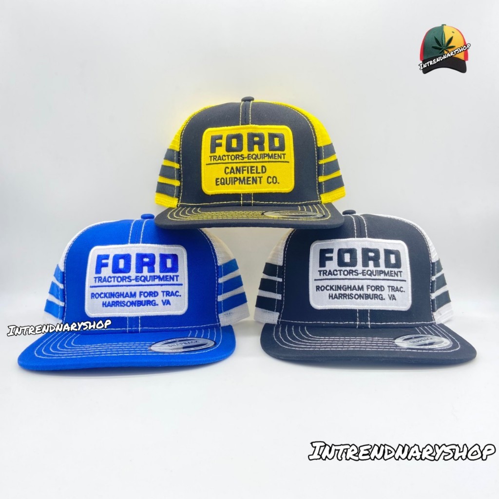 หมวกตาข่าย FORD หมวกวินเทจ Vintage Snapback HIPHOP