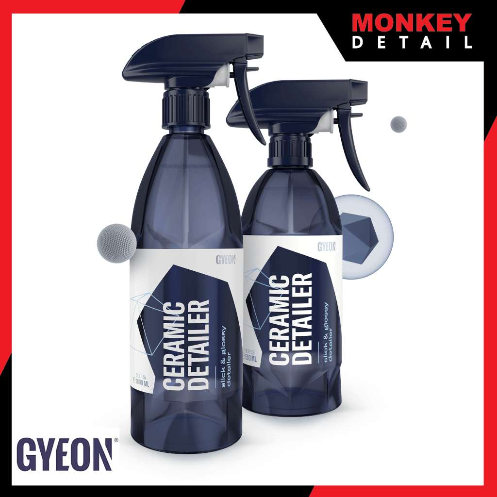 GYEON Q²M CERAMIC DETAILER 500 ML. สเปรย์เคลือบเงารถ ผสม SiO2 ให้ความเงา และความลื่นที่สูง