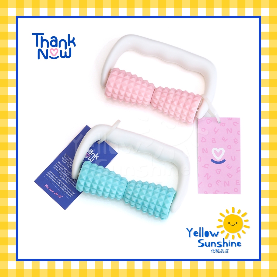 ThankNow ที่นวดกลิ้งผ่อนคลายกล้ามเนื้อ แบบด้ามจับปุ่มทรงเหลี่ยมปิรามิด รุ่น Ziga หมุนได้ 360 องศา Ma