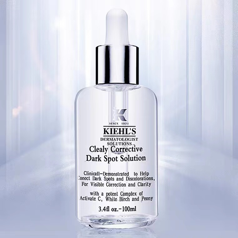 🔥ของแท้ 100%🔥Kiehl's Clearly Corrective Dark Spot Solution15ml/50ml/100ml เซรั่มบำรุงผิวหน้า ลดริ้วร